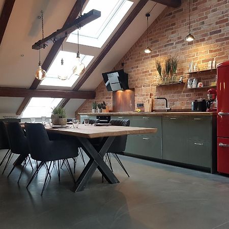 Penthouse Am Alten Zeughaus Flensburgo Esterno foto