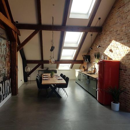 Penthouse Am Alten Zeughaus Flensburgo Esterno foto
