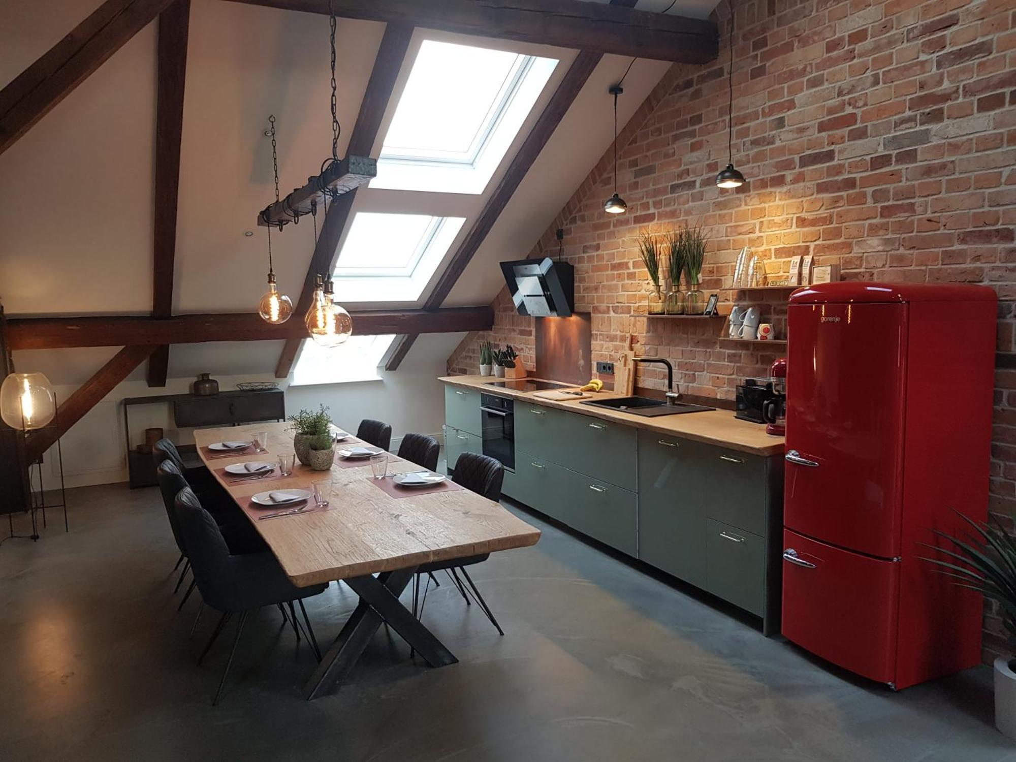 Penthouse Am Alten Zeughaus Flensburgo Esterno foto