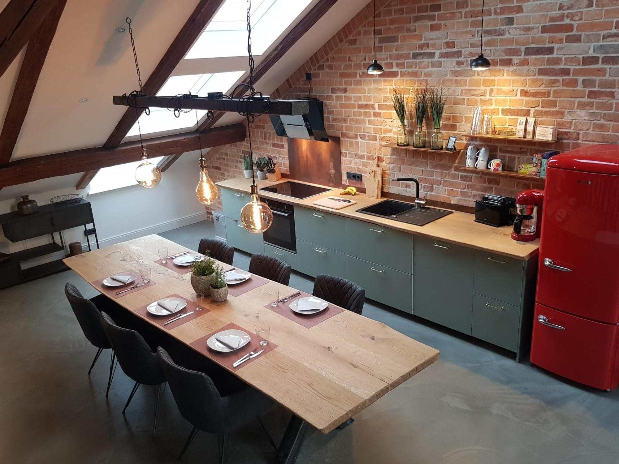 Penthouse Am Alten Zeughaus Flensburgo Esterno foto