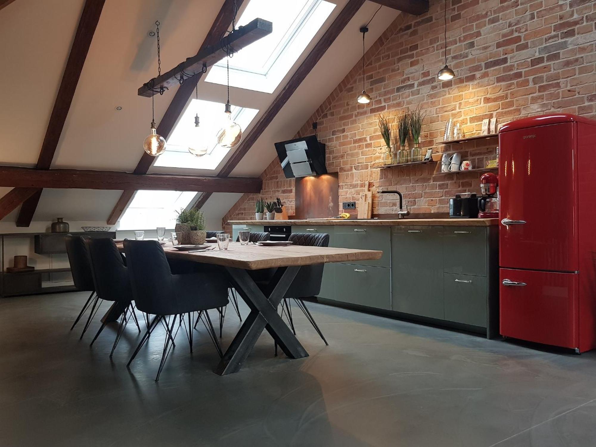 Penthouse Am Alten Zeughaus Flensburgo Esterno foto