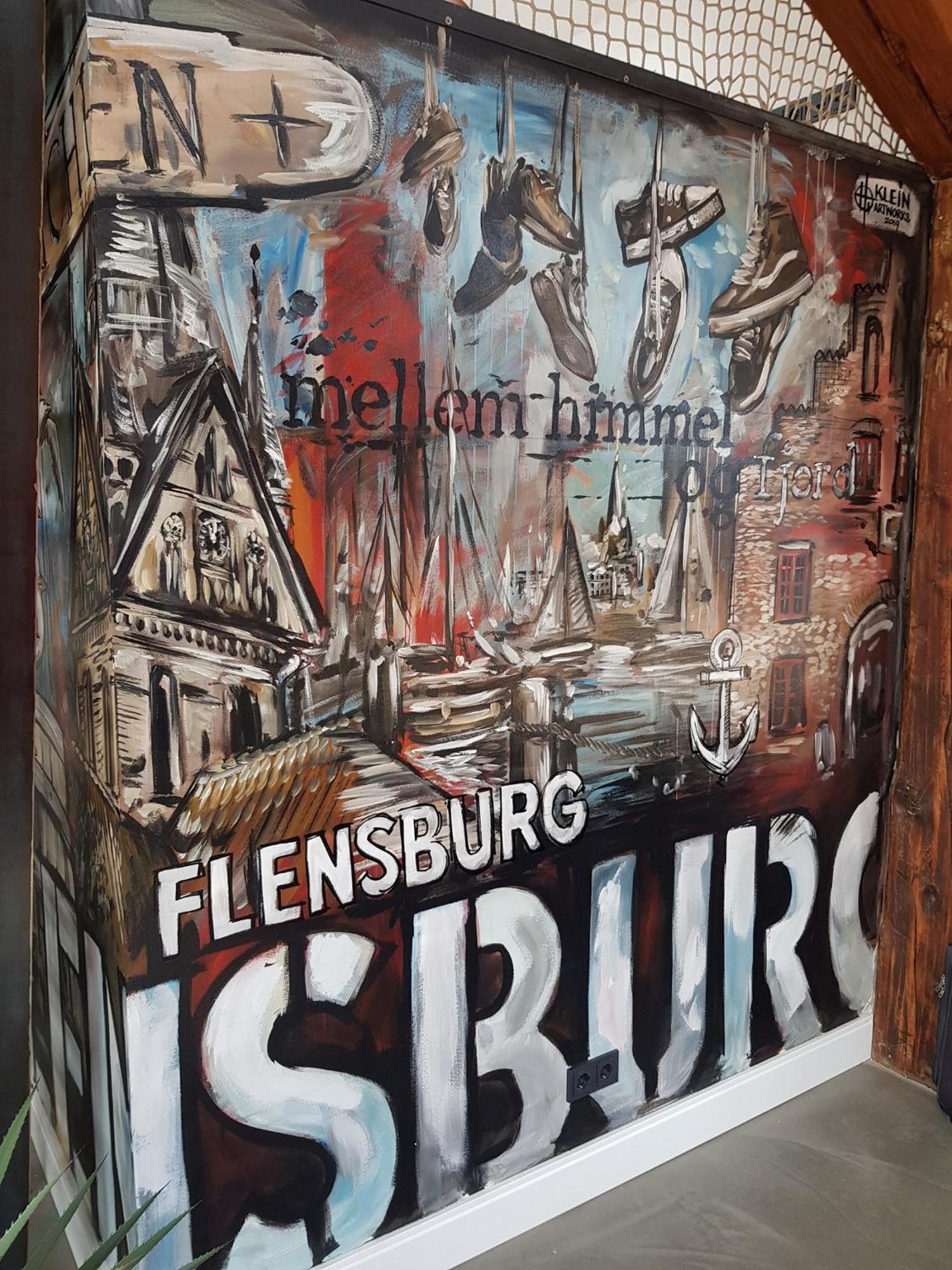 Penthouse Am Alten Zeughaus Flensburgo Esterno foto